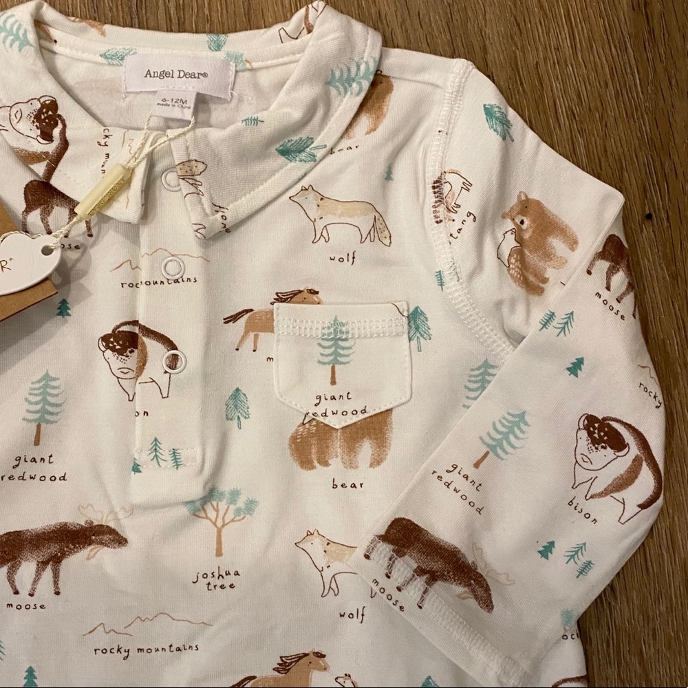 Wilderness 2-Piece Polo Set 🐴🌲 Soft Bamboo Blend - Picture 3 of 7